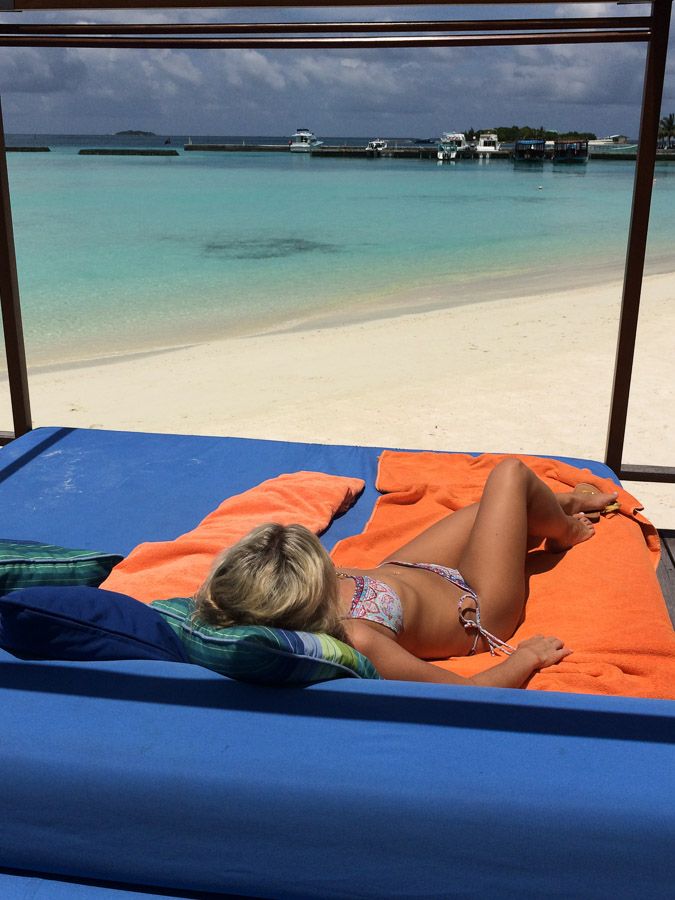 Paradise, Beach Girl, Maldives - Travelling dreams do come True