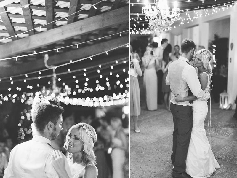 The first dance as husband and wife